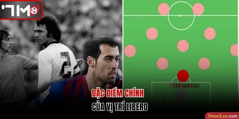 Đặc điểm chính của vị trí Libero 